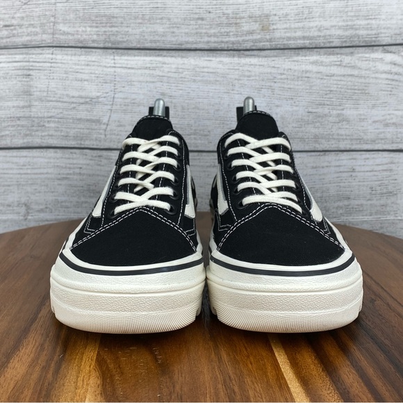 Vans Sentry Old Skool Black Marshmallow UltraCush Sneaker Women’s Shoe Size 8 - Picture 7 of 12